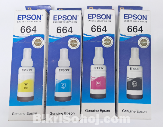 Epson 664 Ink 70 ml (Full Set CMYK)